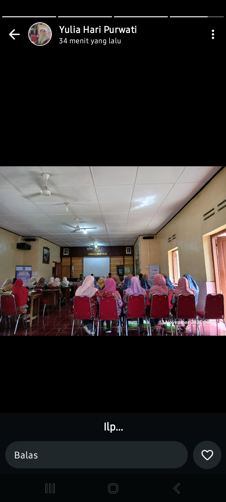 PERTEMUAN ILP DIKALURAHAN OLEH KADER NGEMPLAK ASEM