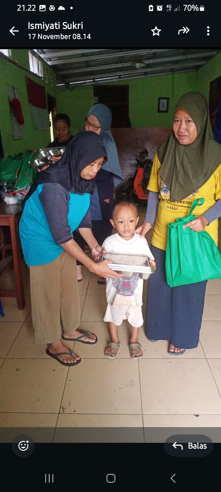 PembagianMbg diposyandu ngemplak asem