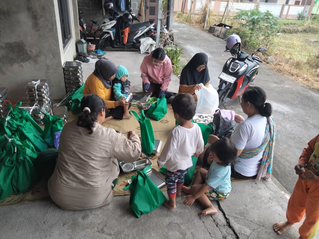 Pendistribusian MBG Puntuk tanggal 27 Nov 2025