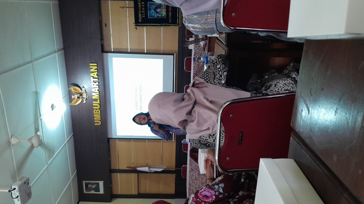 Rakor kampung kb oleh ngemplak asem di umbulmartani