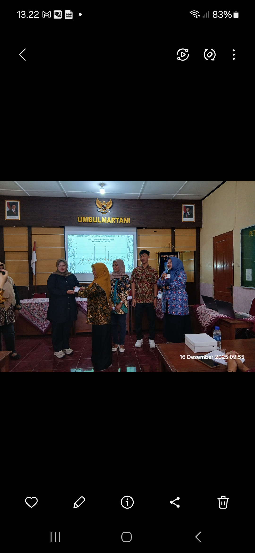 Kader kb cilikan menghadiri pemb kampung kb