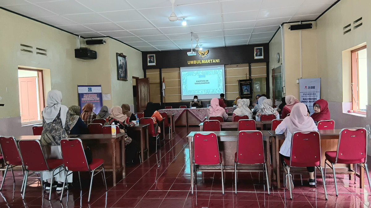 Kader sapen mengikuti pembinaan kampung KB