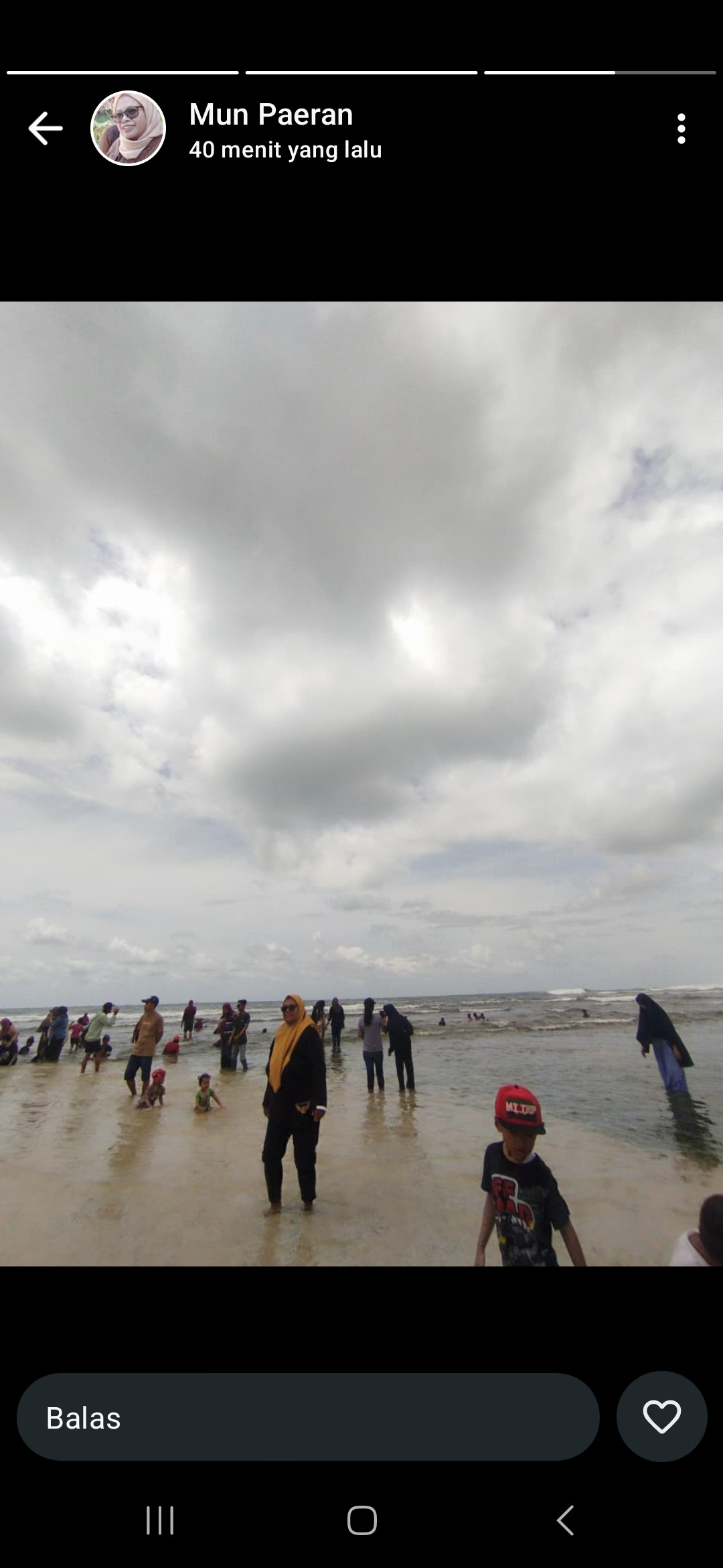 Warga cilikan piknik