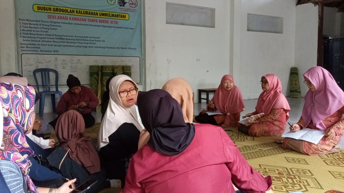 Pertemuan wali TK PKK Grogolan