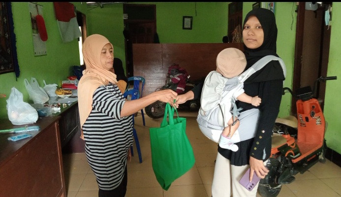 PembagianMbg diposyandu ngemplak asem