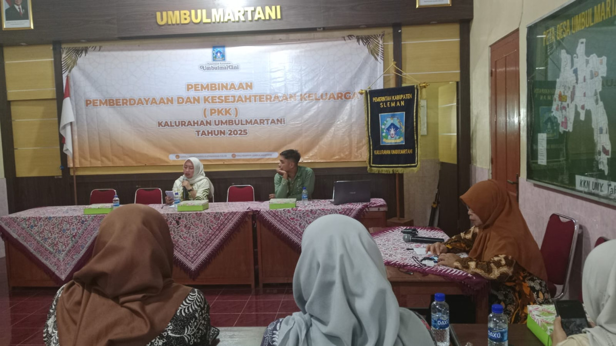 Suasana Pembinaan PKK Kalurahan Umbulmartani