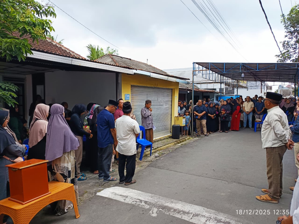 Takziah meninggalnya warga Lodadi