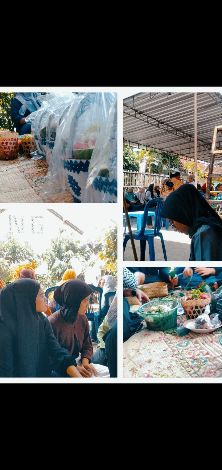 gotong royong di takziah dusun kalisoro