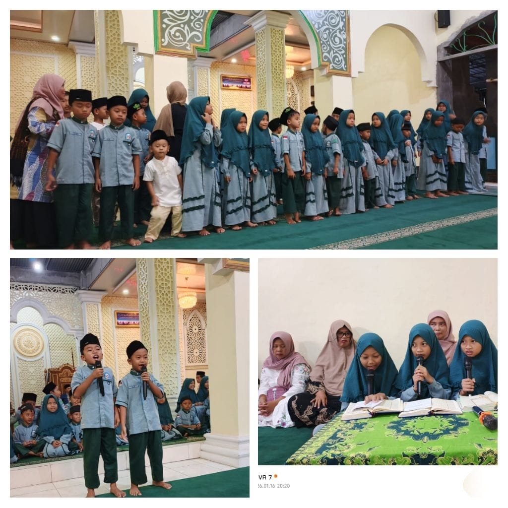 Anak - anak TPA Al Mu'awwanah Degolan Tampil Diacara Peringatan Isra' Mi'raj