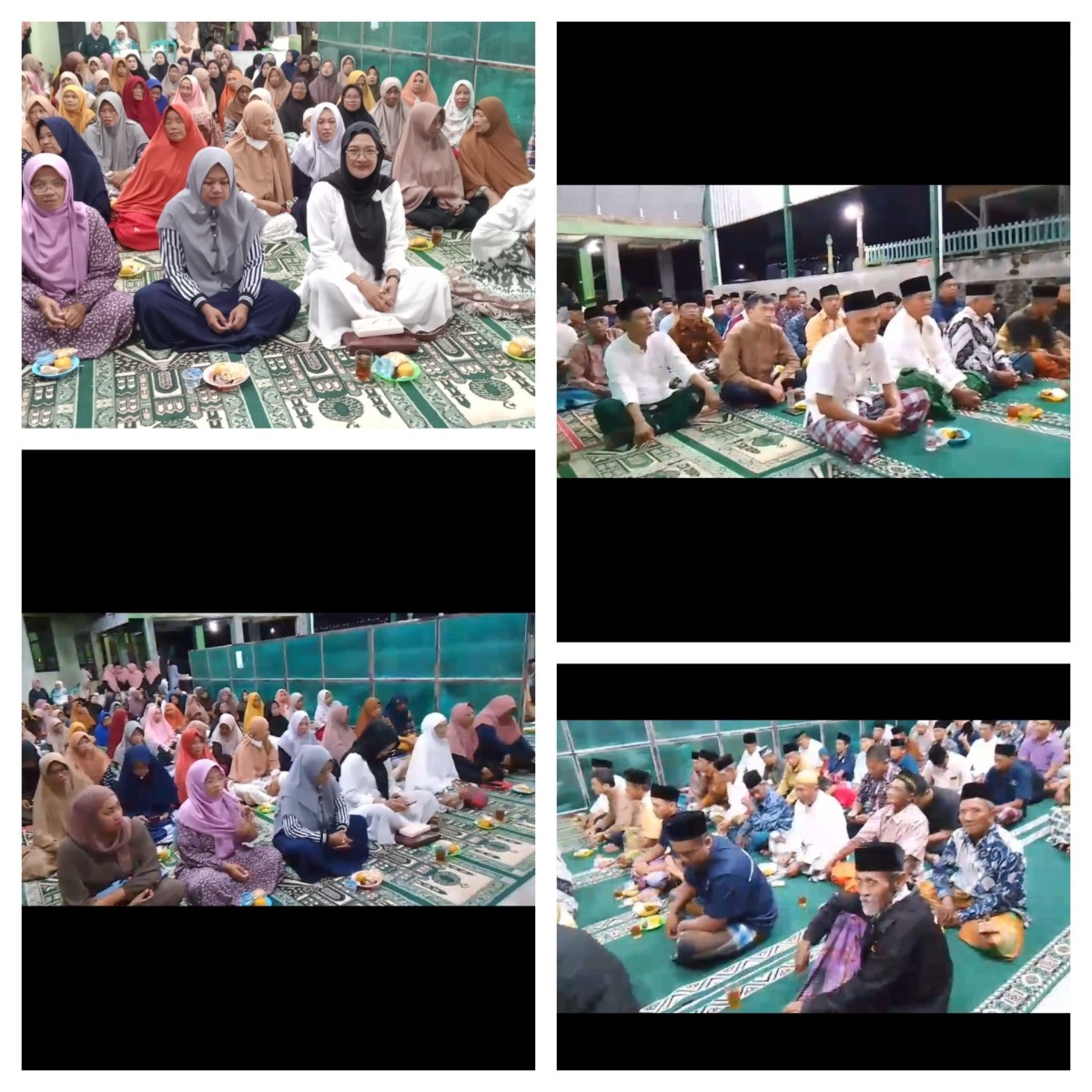 tahlilan bersama bln ruah warga kalisoro