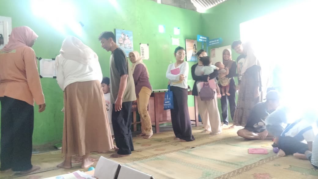 Posyandu balita Puntuk bulan Februari 2026