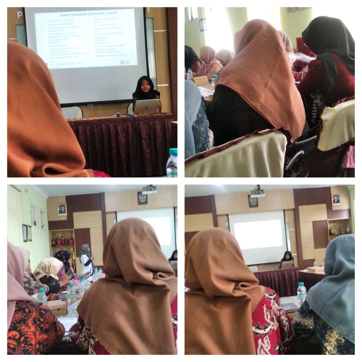 kader kalisoro di pendataan lansia puskesmas