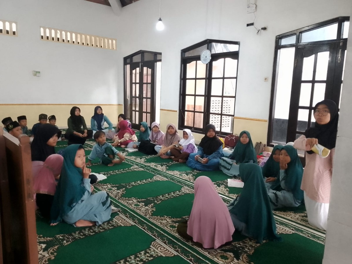 Kegiatan TPA Al Mu'awwanah Degolan