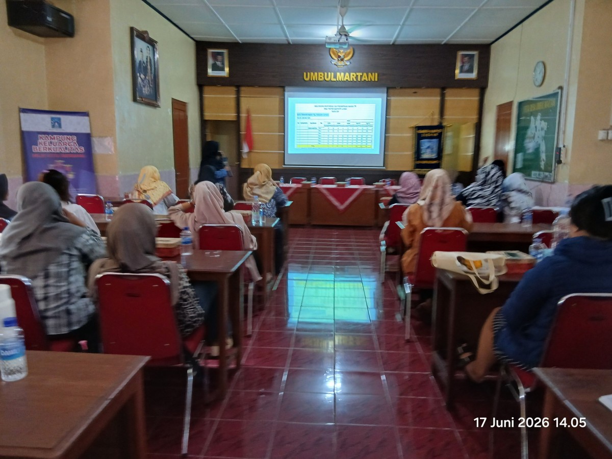 Kalurahan umbulmartani mengadakan rembuk stunting