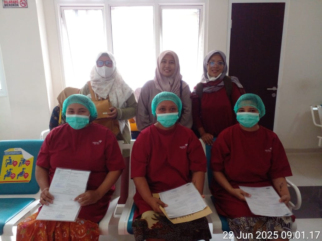 Pendampingan aseptor MOW ke Rumah Sakit SLG