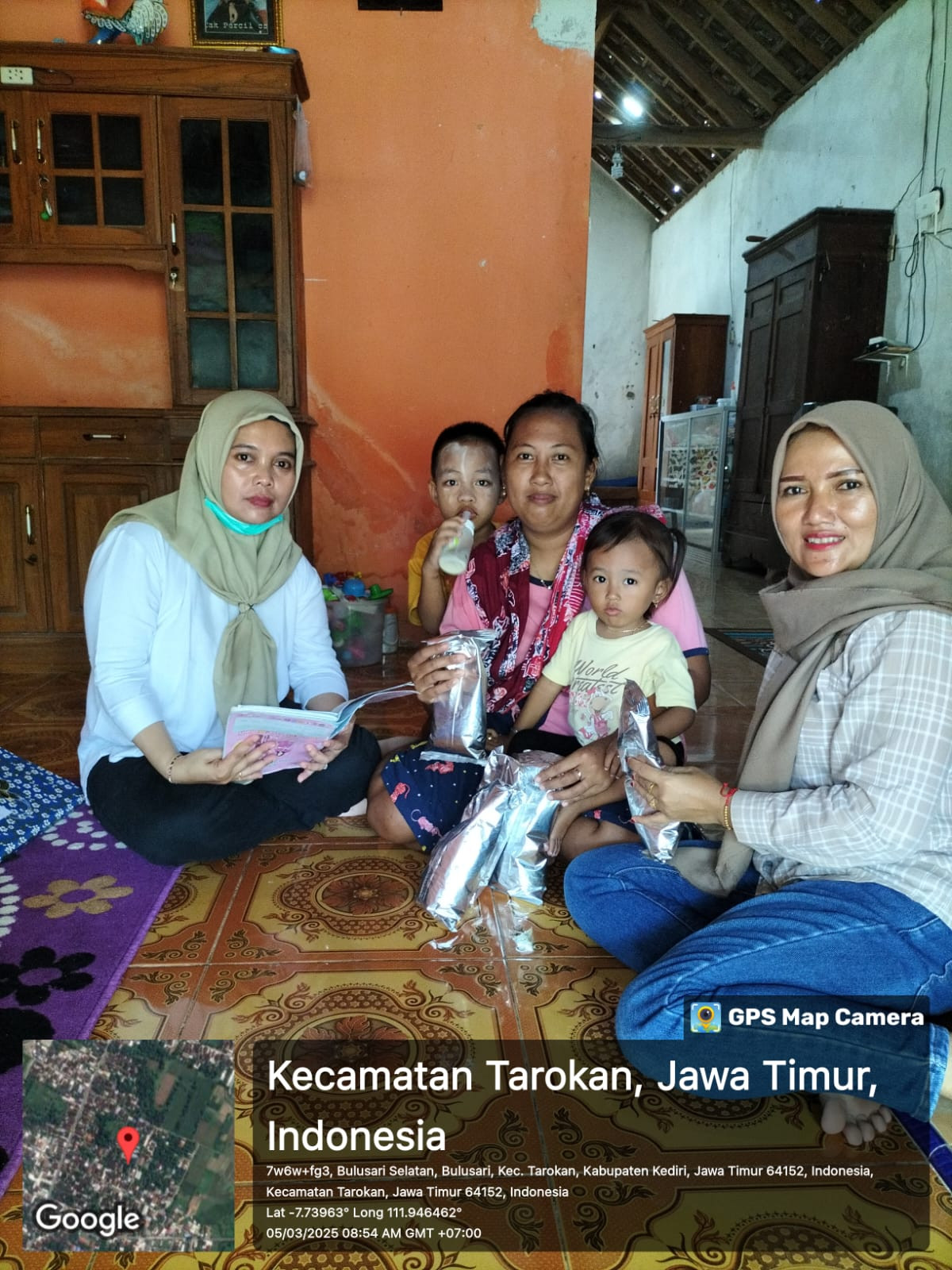 Pemberian susu pada balita stanting