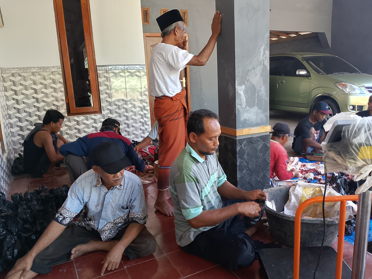 Pembagian Daging Qurban