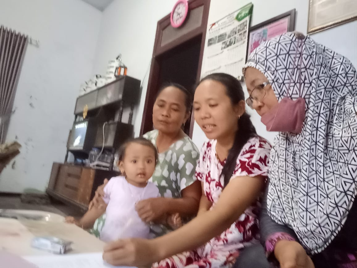 Pendampingan  balita