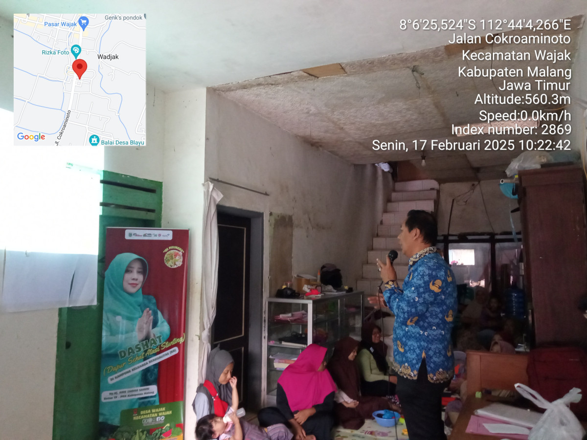 Penyelenggaraan DASHAT di Kampung KB Dalam rangka percepatan penurunan stunting