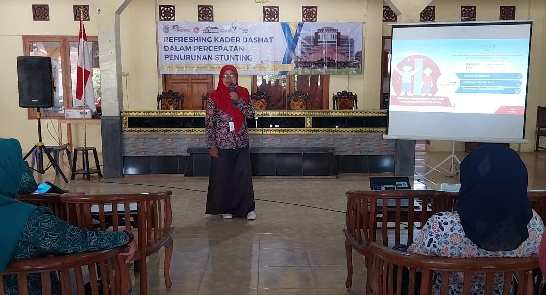 Pemberian materi dari opd kb