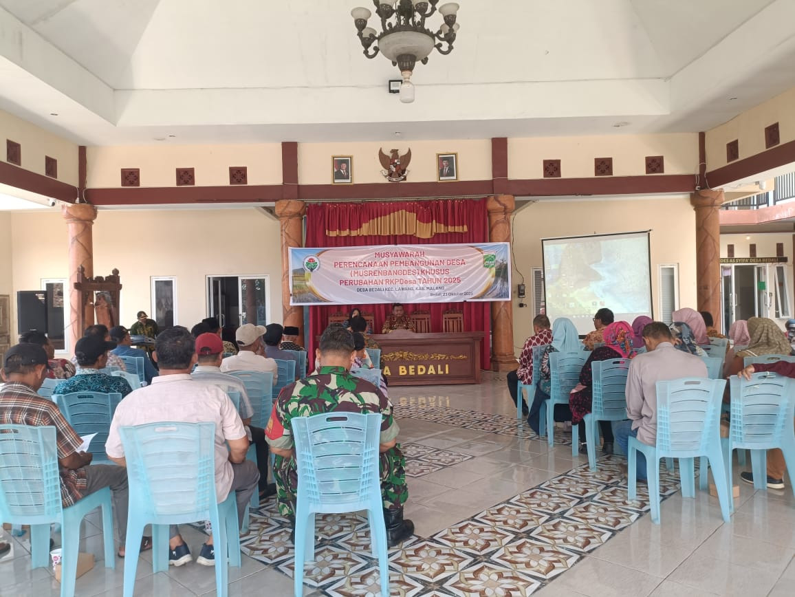 MUSYAWARAH PERENCANAAN PEMBANGUNAN DESA (MUSRENBANGDES)KHUSUS PERUBAHAN RKP DESA