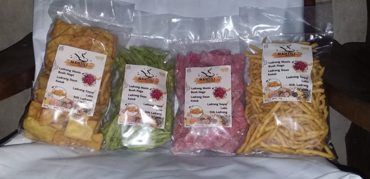 Pembuatan kripik ladrang