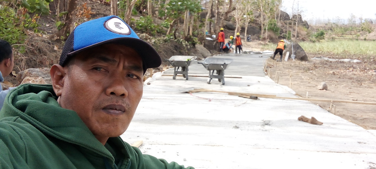 perbaikan akses jalan