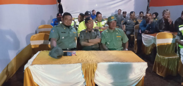 Jajaran Kepala Desa dan Camat Serta Para Tim Penilai Lomba