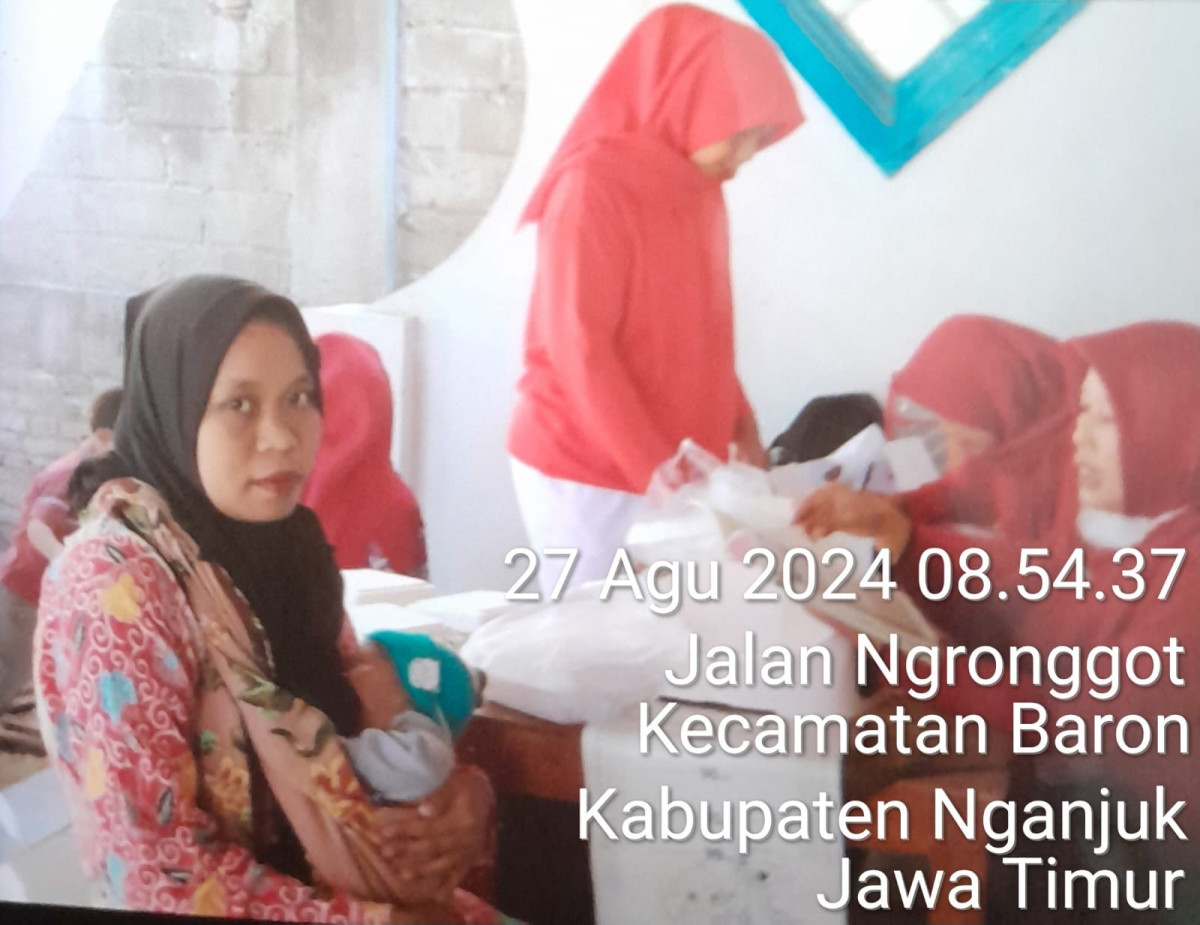 Pemberian tablet tambah darah bagi remaja putri dan ibu hamil