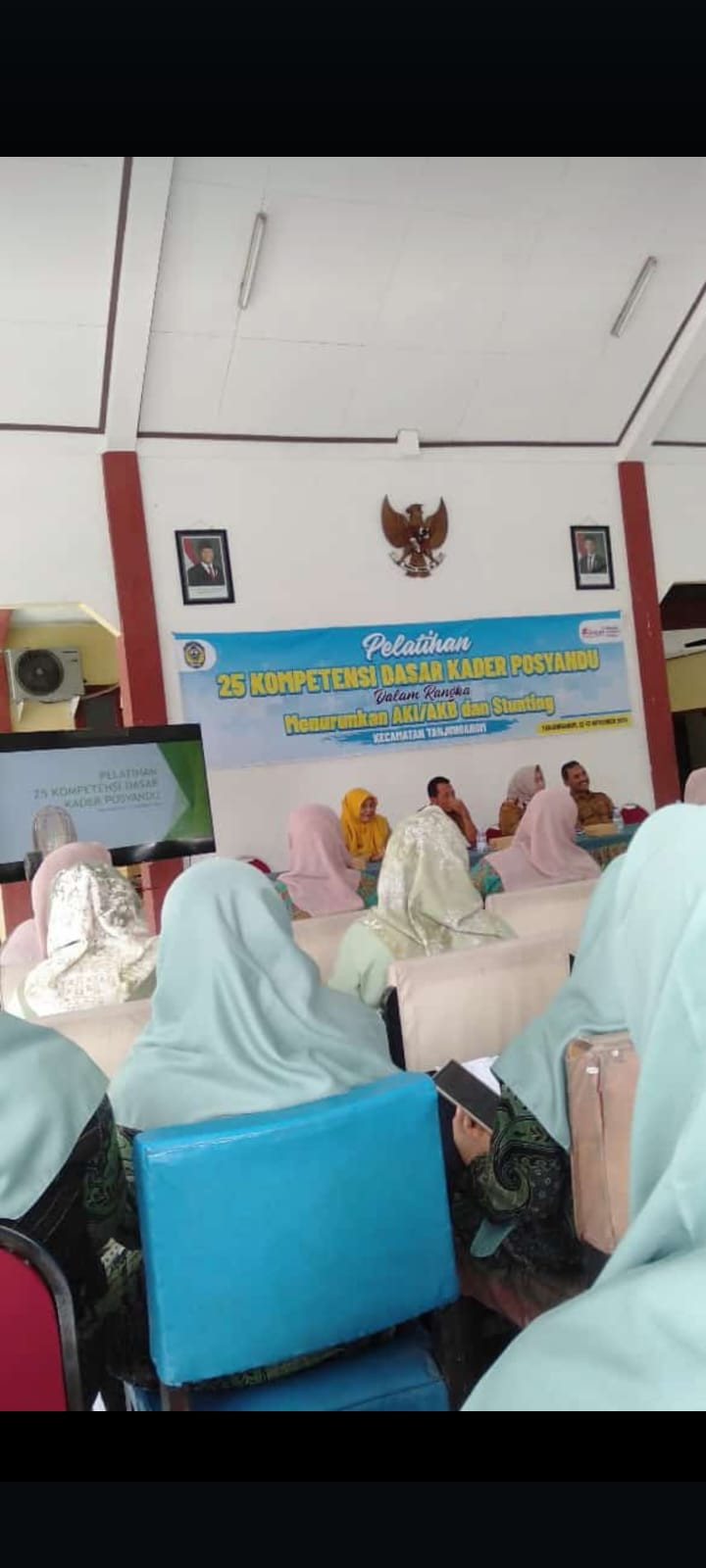 PELATIHAN 25 KOMPETENSI DASAR KADER POSYANDU DALAM RANGKAMENURUNKAN AKI/AKB DAN STUNTING