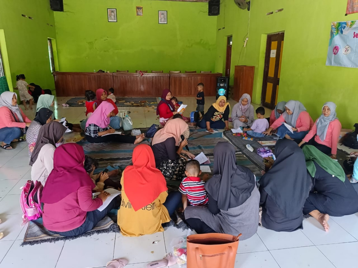 Pendampingan ibu/keluarga balita meliputi pemenuhan gizi