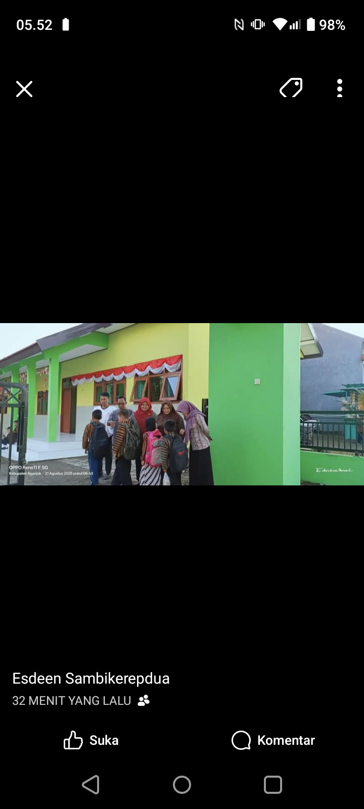 Pemberian informasi dan fasilitas akses pelayanan pendidikan