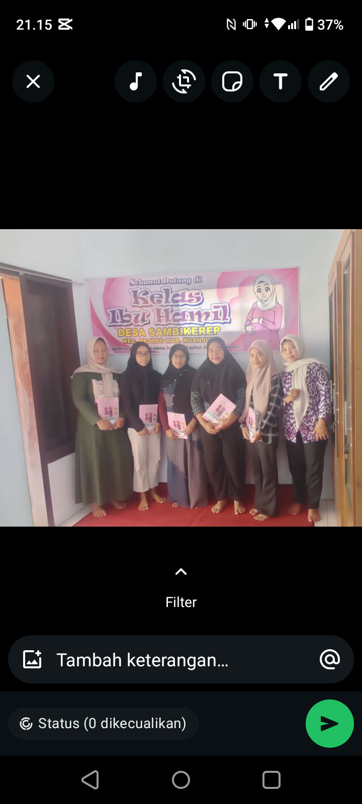 Pemberian pendampingan dan edukasi penatalaksanaan keluarga calon pasangan usia subur