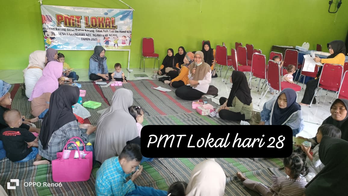 Penutupan PMT LOKAL 28 hari