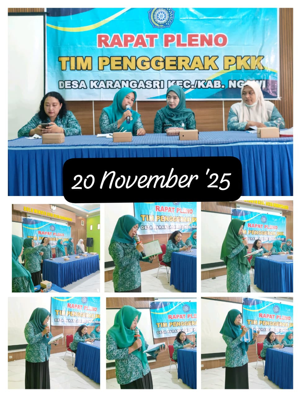 pertemuan kader posyandu desa