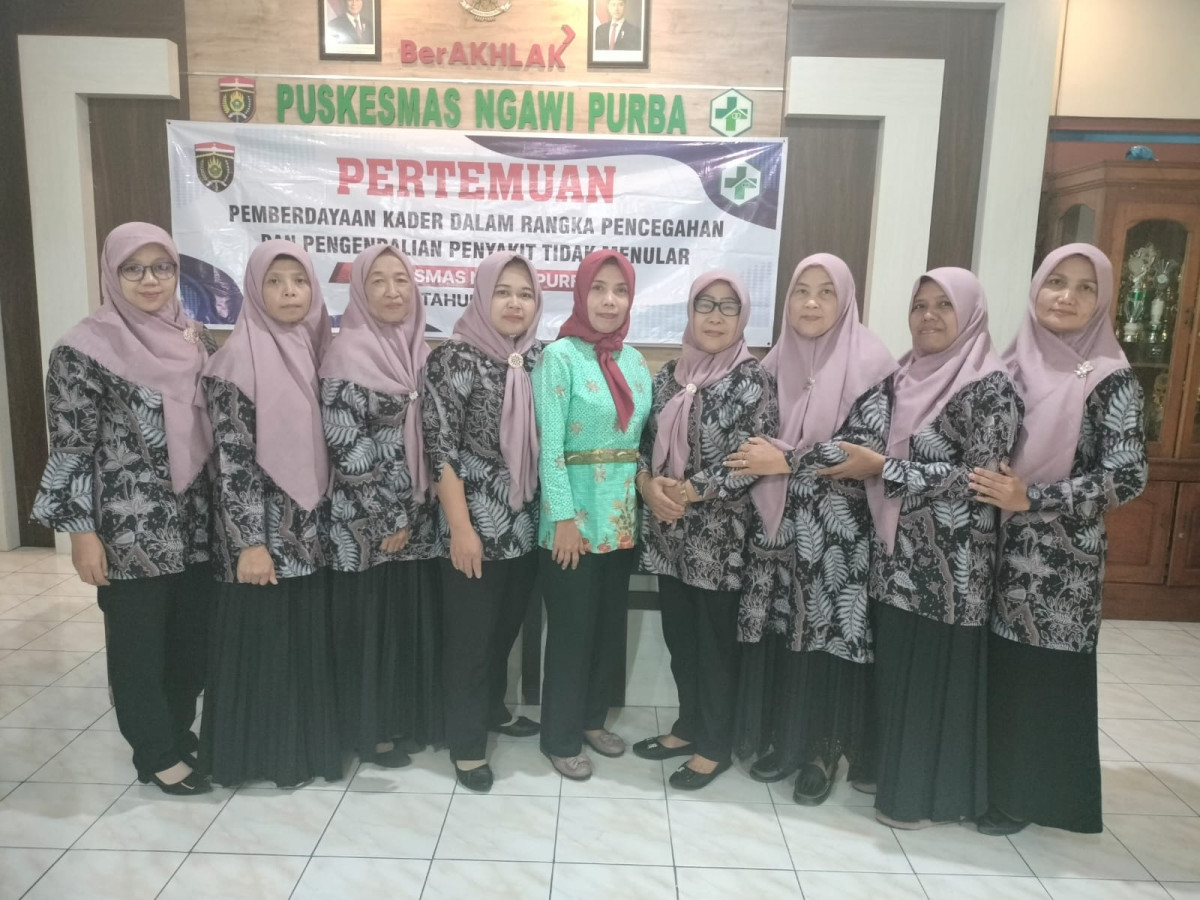 pertemuan kader puskesmas ngawi ourba