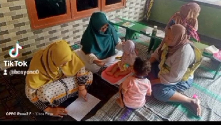 Kegiatan Posyandu mawar