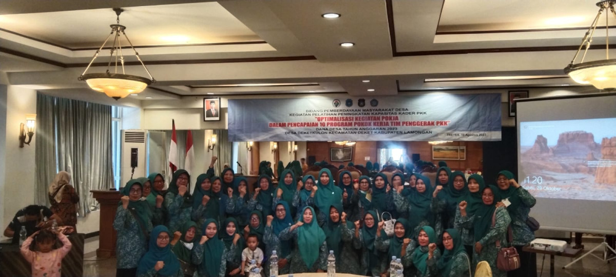 Pelatihan TP PKK Deketkulon