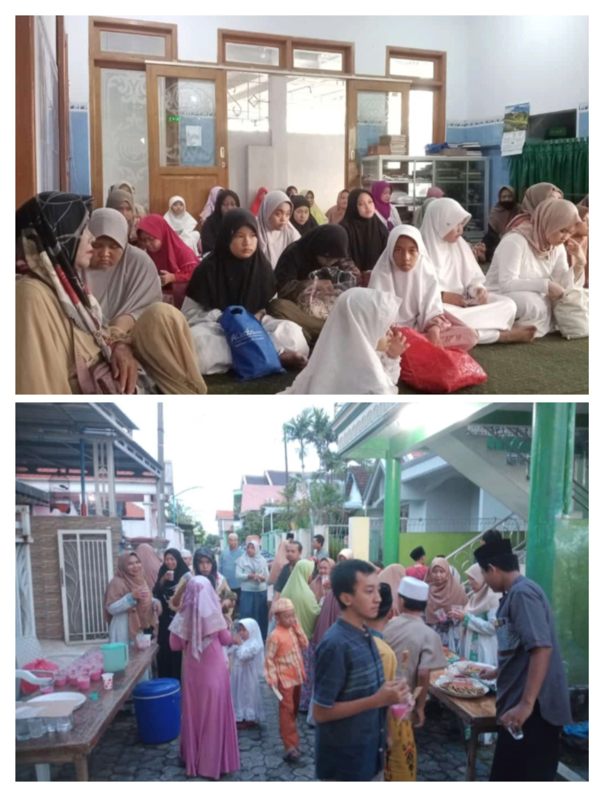 Santunan Anak Yatim dan dhuafa Masjid  Miftakhul Ikhsan Kitri Gending