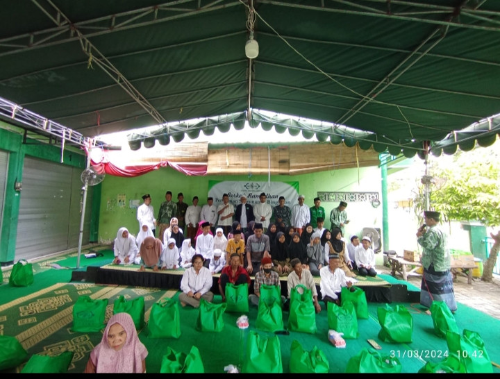 Santunan Anak Yatim dan Dhuafa NU RANTING GENDING Dengan Laziznu