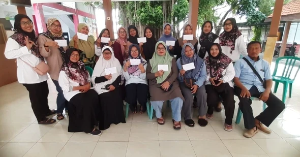 BSI HOBASTANK Bagi bagi THR Ke seluruh Bank Sampah Unit