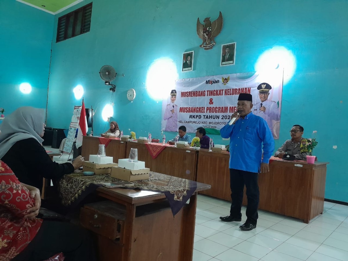 Musrenbang dan Musbangkel kelurahan campurejo