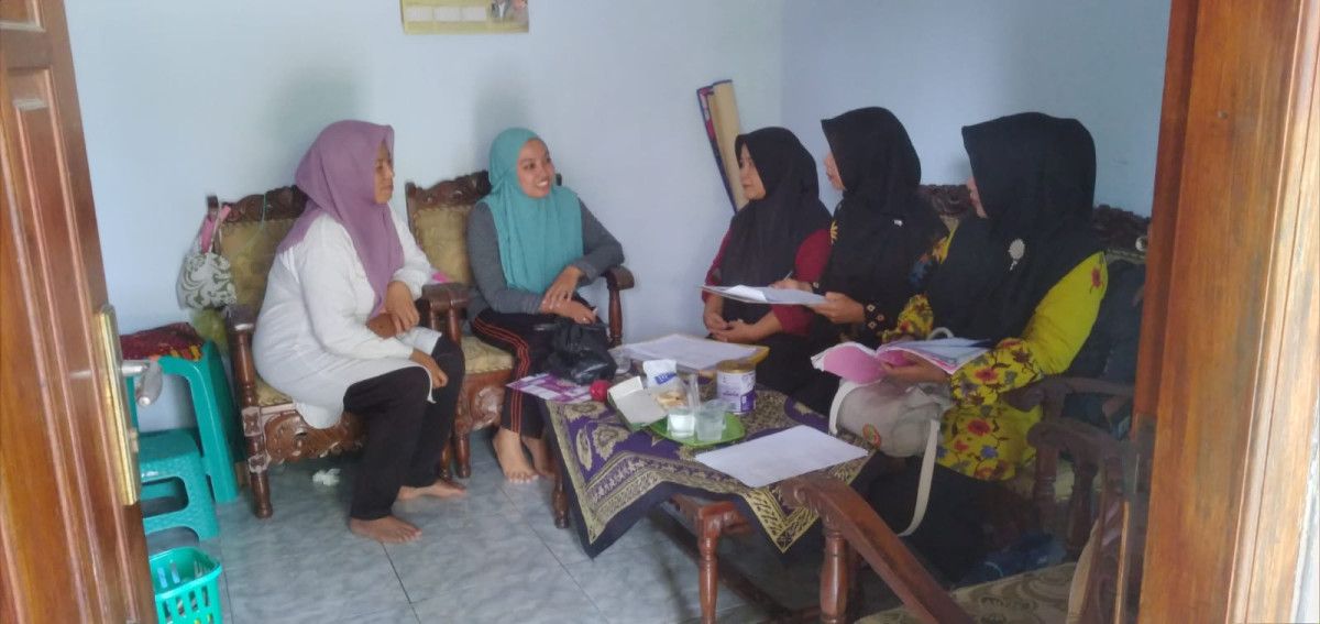 Kunjungan rumah baduta stunting