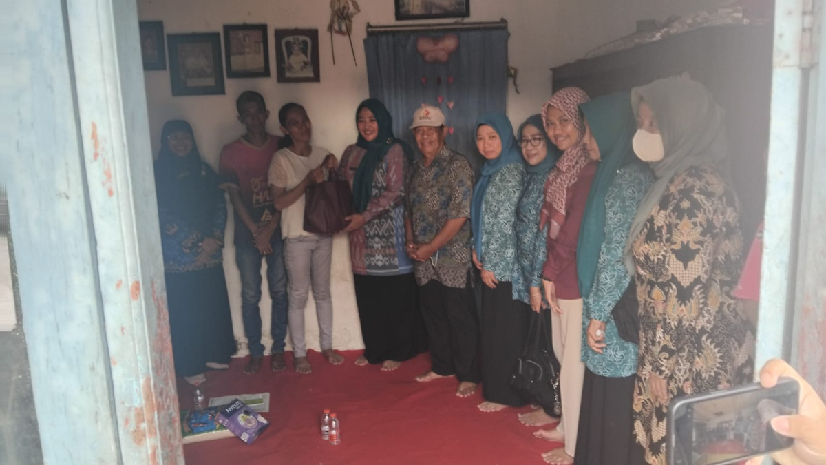 Kunjungan Bumil resti dilakukan oleh ketua TP PKK Kota