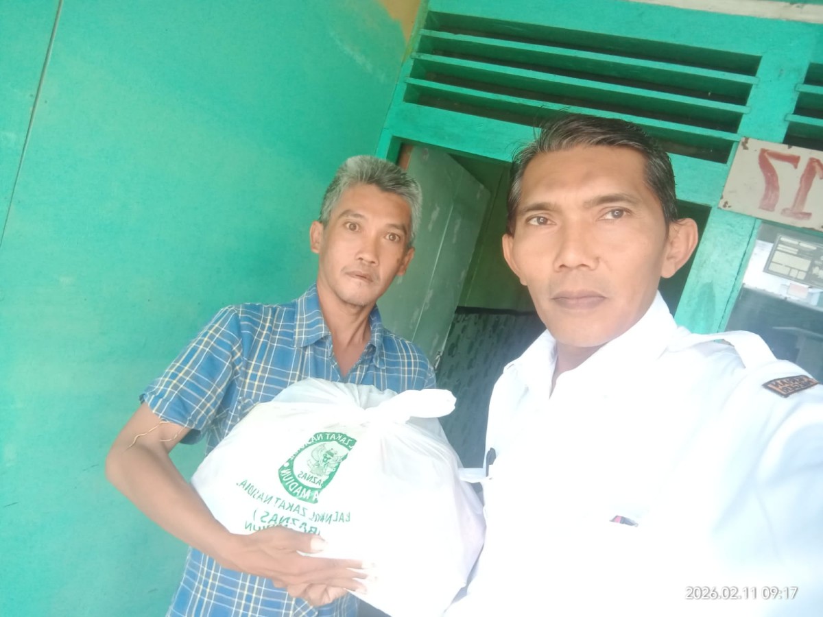 Penyaluran bantuan BAZNAS