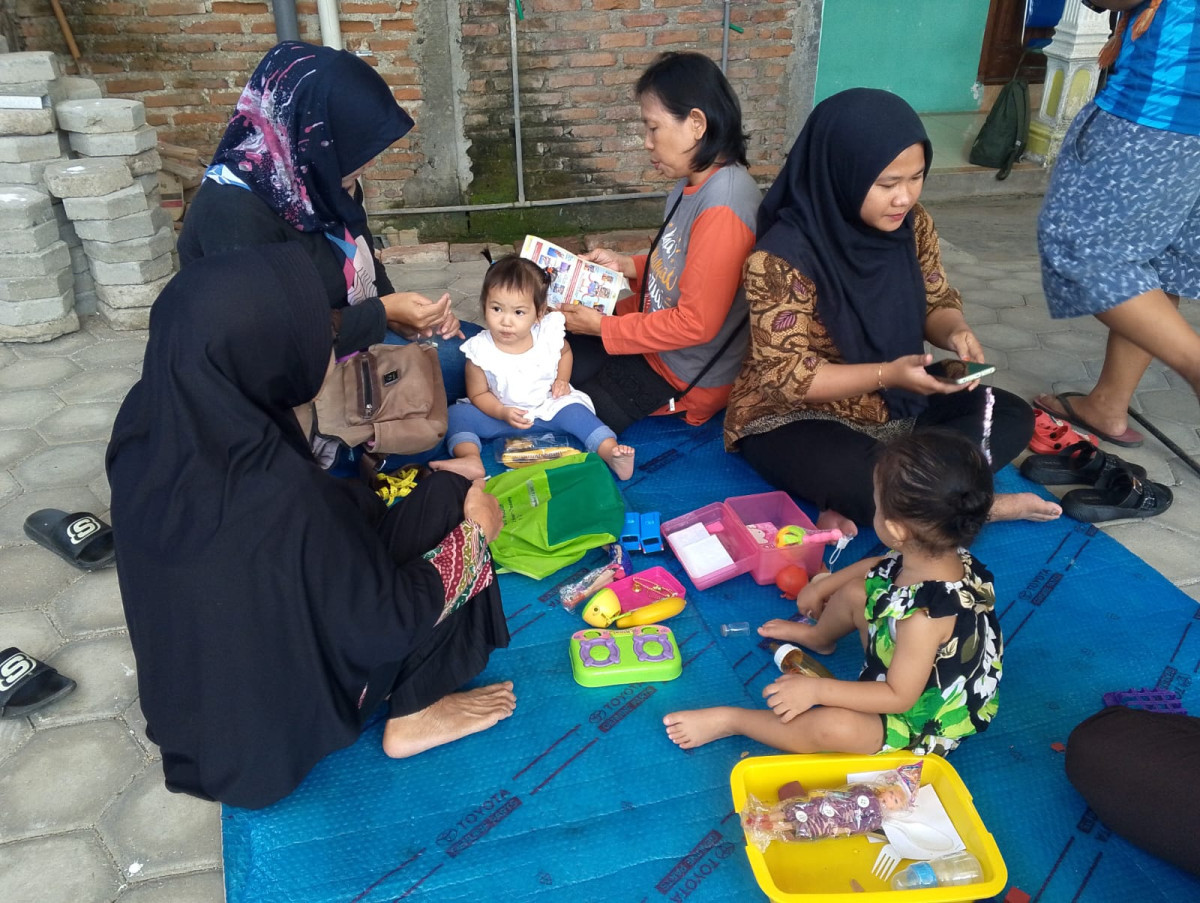 Pemantauan Perkembangan Baliat di BKB Merpati Kelurahan Kartoharjo