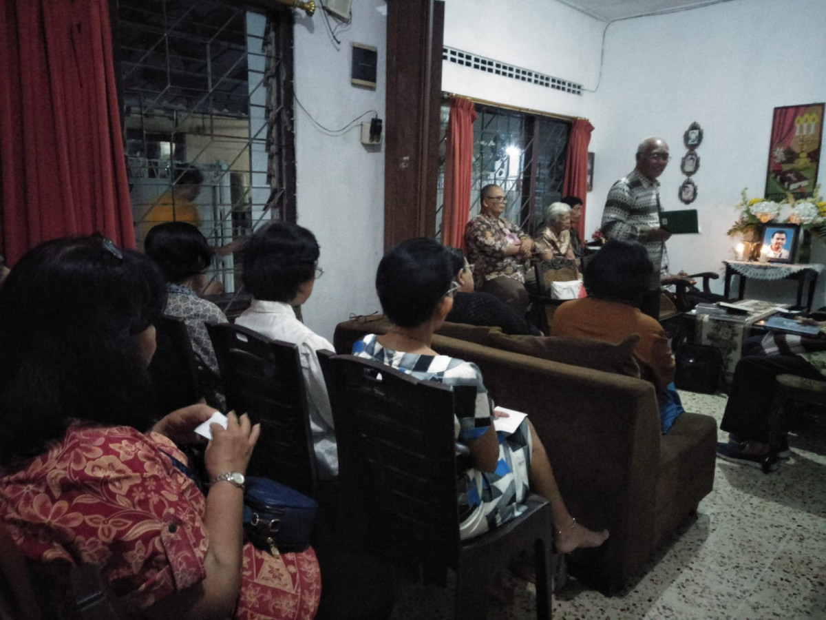 Kebaktian Keluarga bagi warga Jemaat Katolik