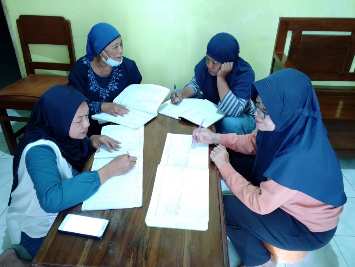 Pertemuan Rutin Kegiatan Kopwan Retno Dumilah Kelurahan Kartoharjo