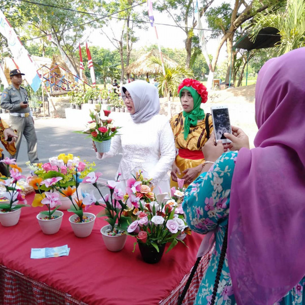 kerajinan bunga dari sabun mandi