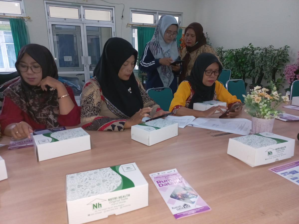 Pertemuan pengurus Kampung KB